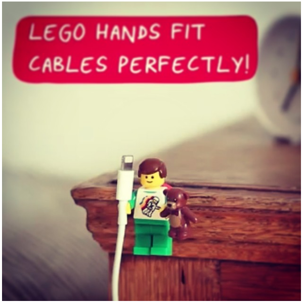 1 Lego hand holder via simphome
