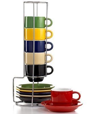 Stackable mug display