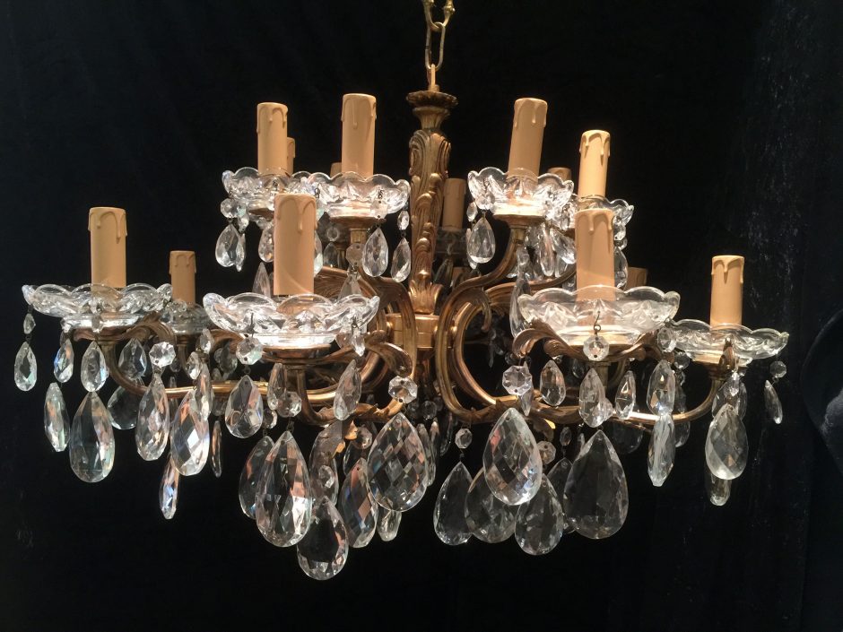 two tiers chandelier