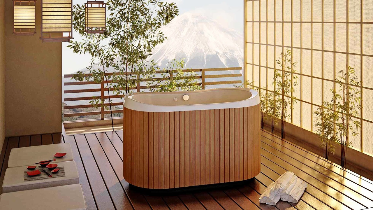 6 Ofuro japanese home inspiration via Simphome