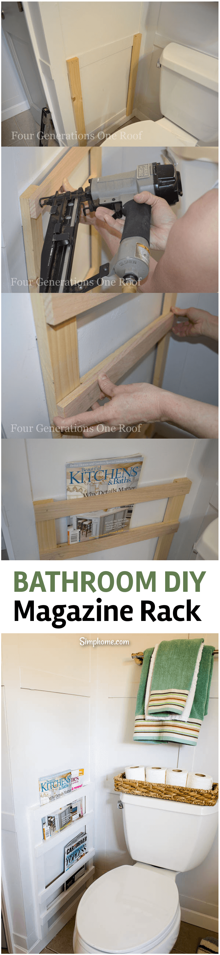 Bathroom DIY Magazine Rack 5 simphome com p