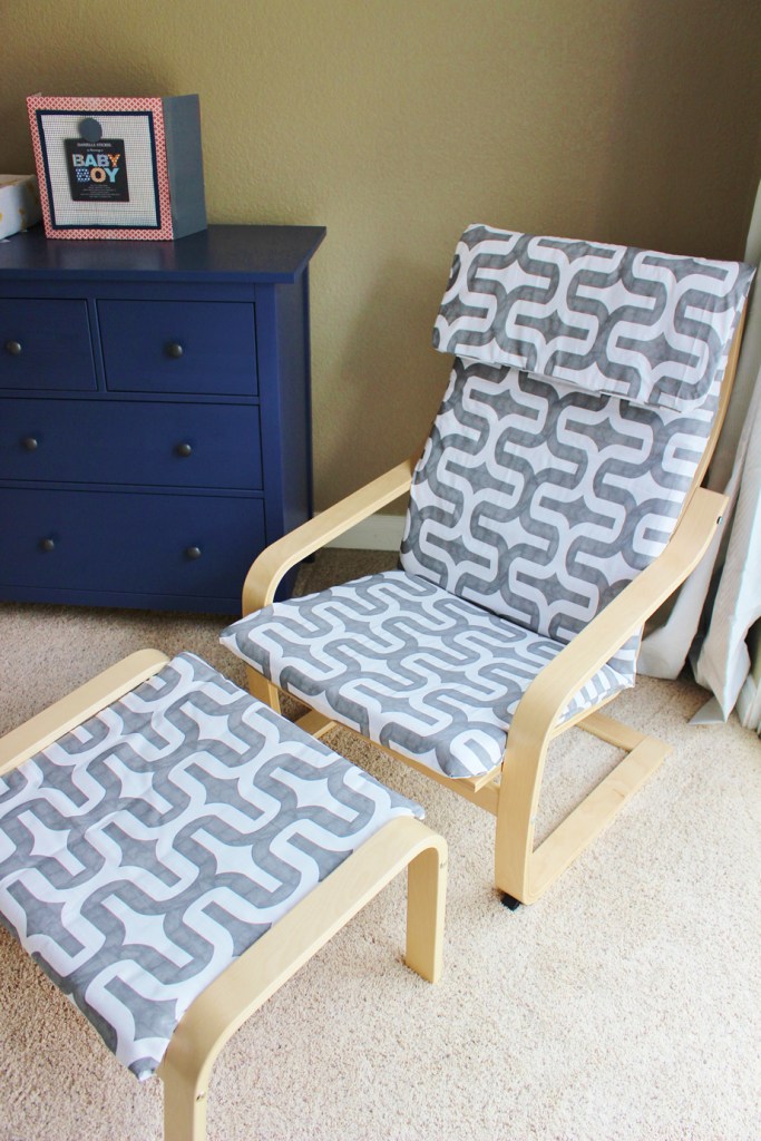 15 IKEA Poang Chair hack with Slipcover 683x1024 Simphome com