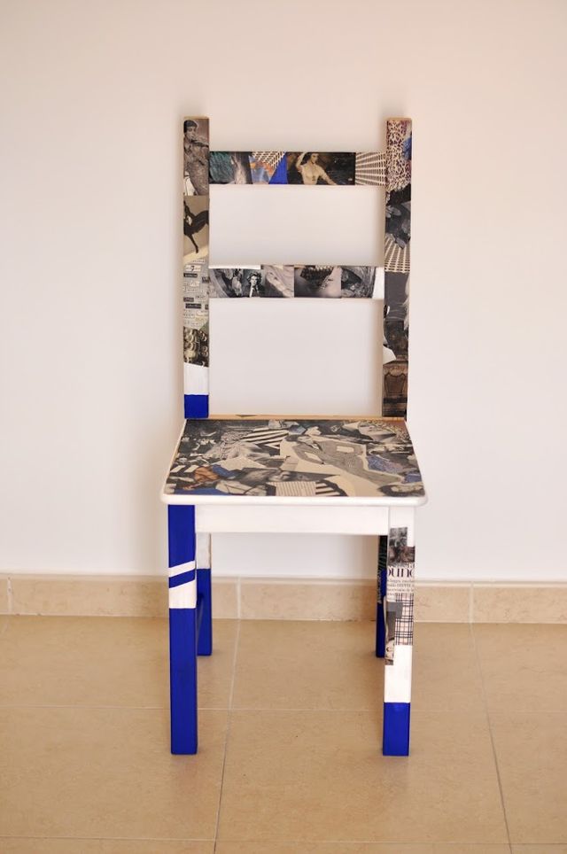 17 IKEA hack chair with some magazine papers 640x964 simphome com