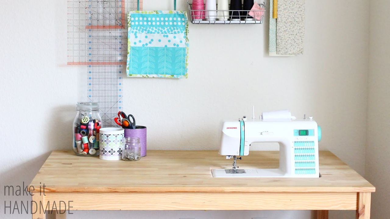 17 Easy DIY IKEA Sewing Table Hack simphome com