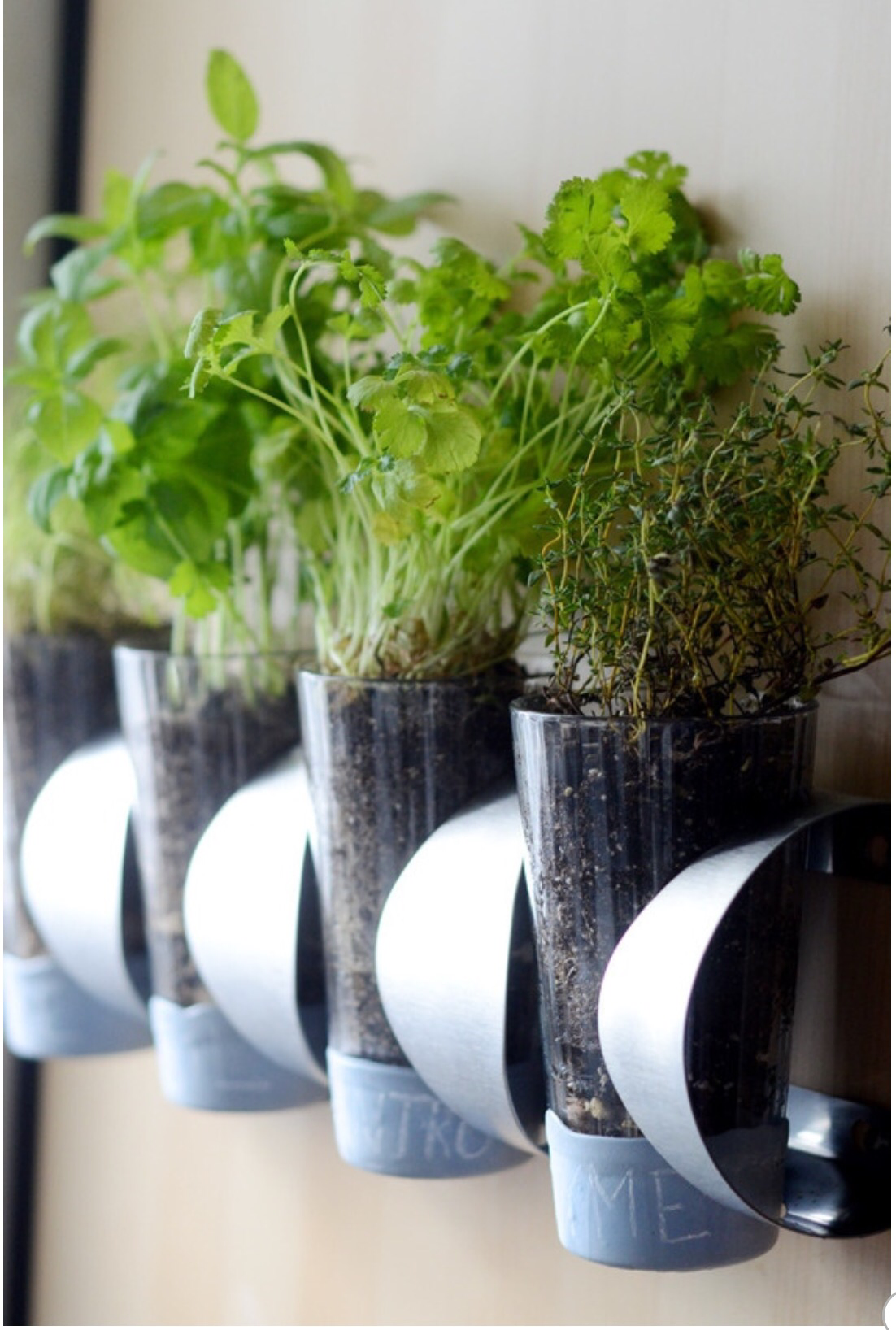 DIY herb garden with IKEA Vurm wine rack Simphome com