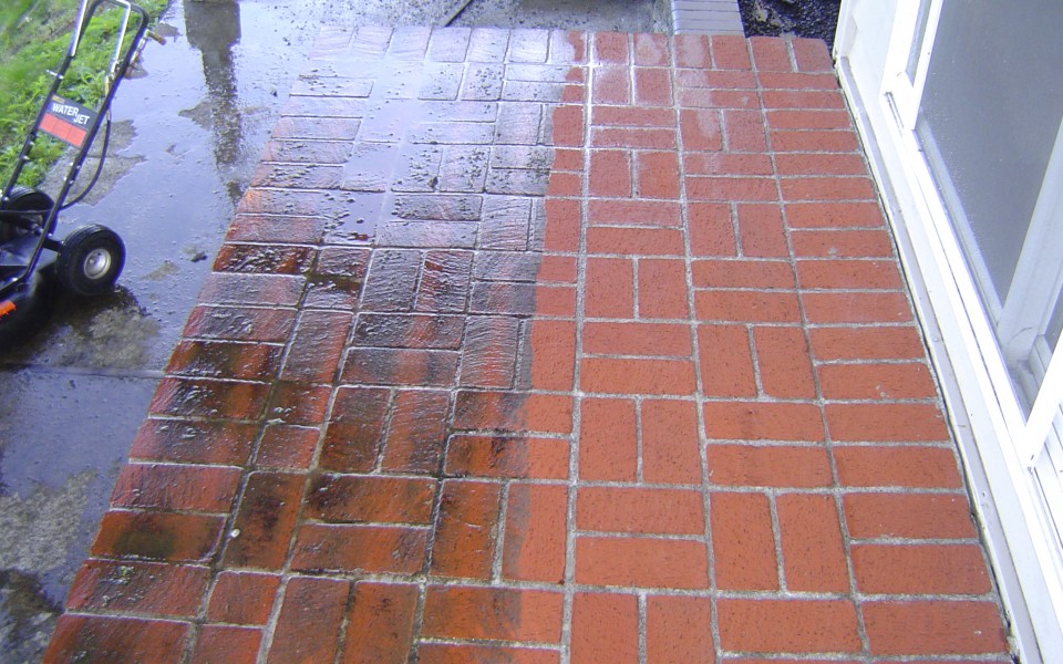 simphome pressure washer before after