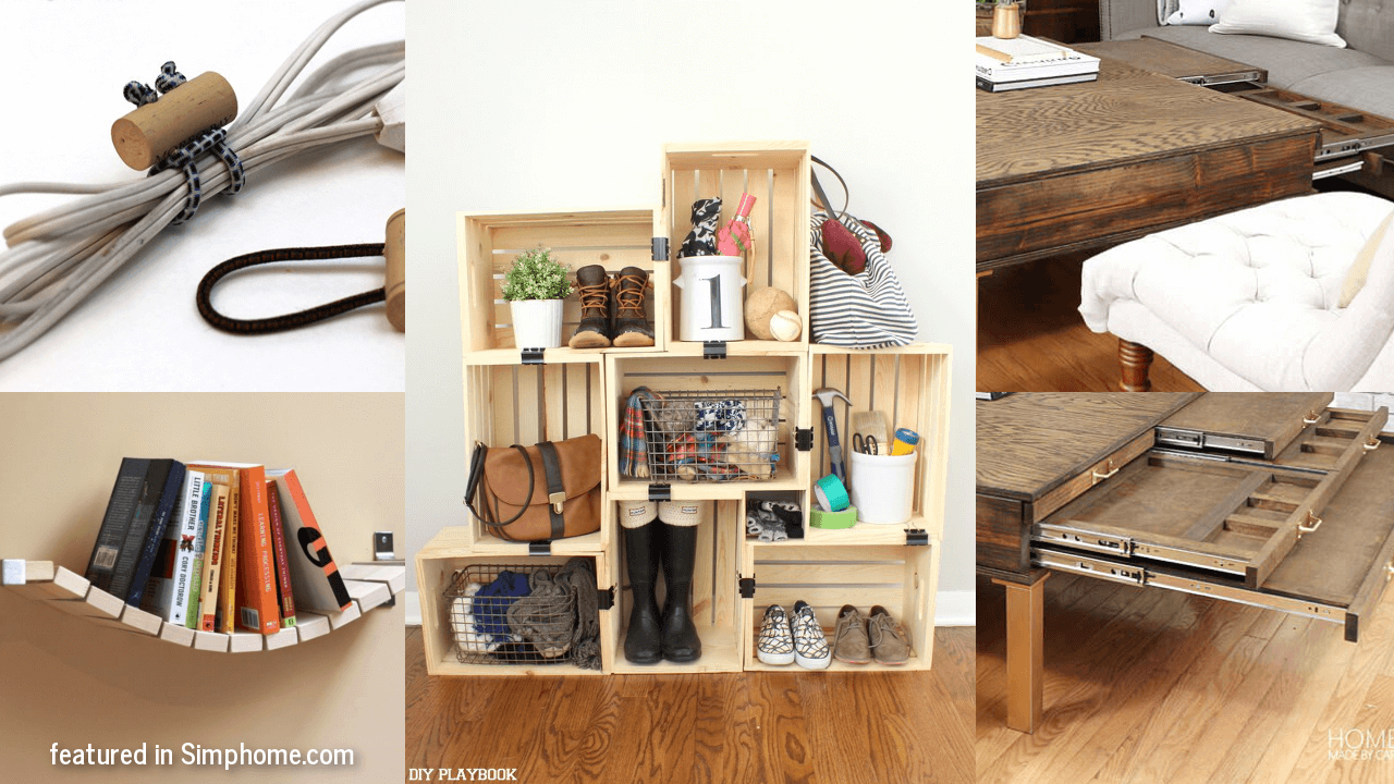 Budget DIY Storage and Organization Ideas That Look Expensive simphome.com