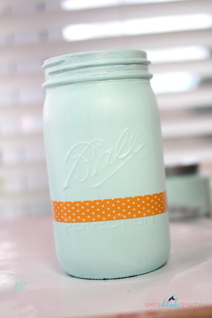 How to make Mason Jar Containers decor (3)