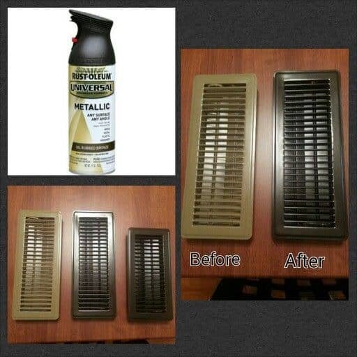 Repaint your old air ventilation