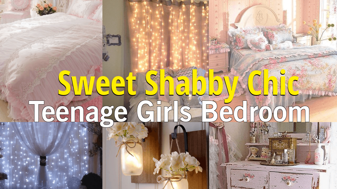 5 Sweet Shabby Chic Teenage Girls Bedroom Ideas - Simphome