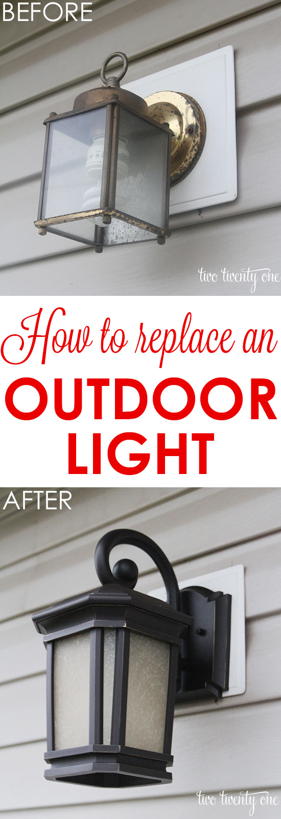 21 Replace or Upgrade Outdoor Lights Simphome com