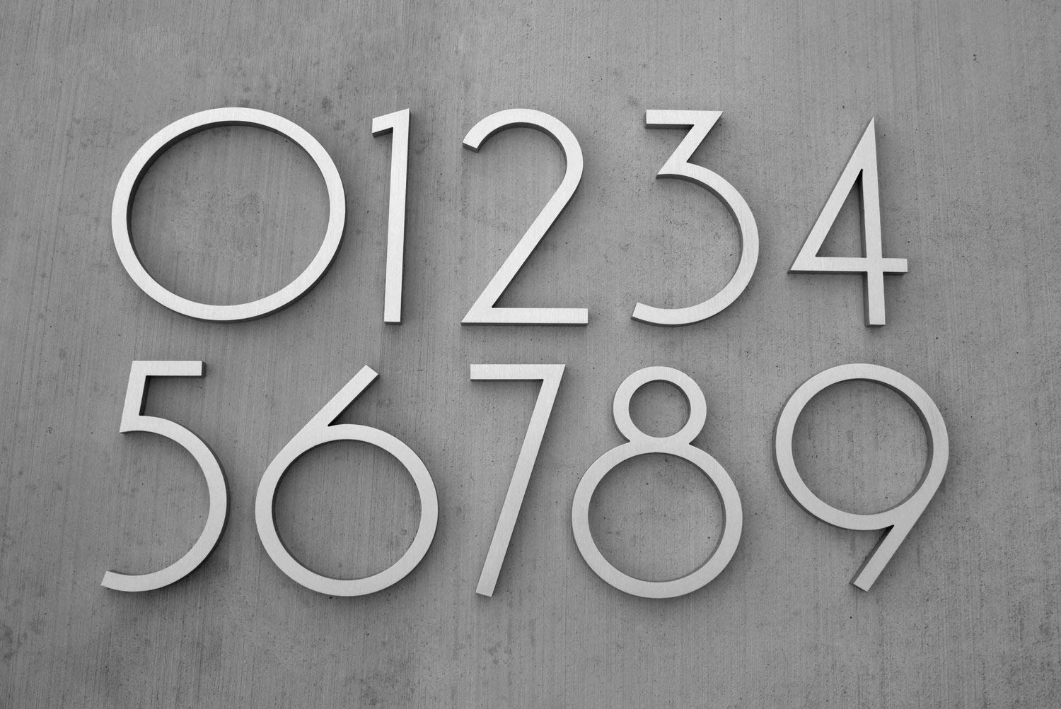 5 Stylize the House Number Simphome com