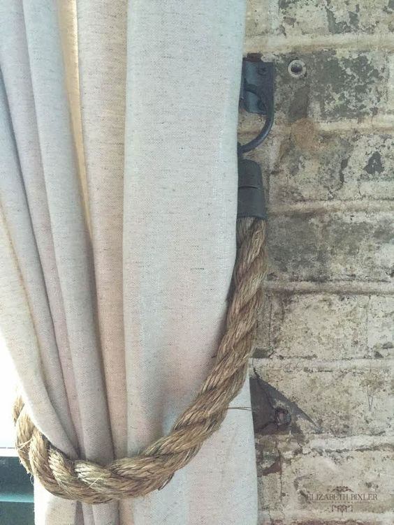 Curtain Tieback Rope Simphome com
