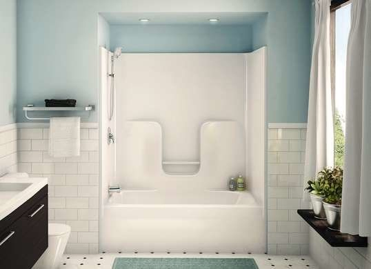 3 Consider Installing Prefabricated Shower and Tub Simphome com