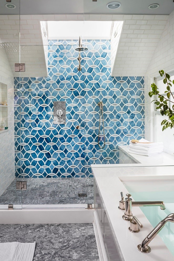 10 Artistic Turquoise Shower Tiles Simphome com
