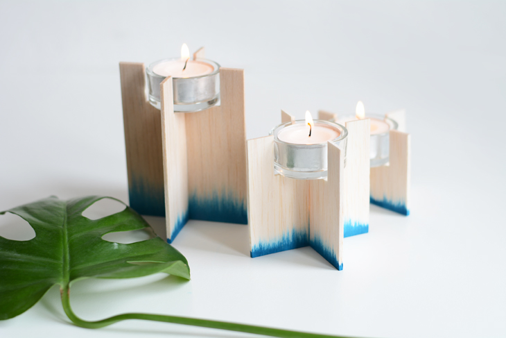 10 DIY Dip Dye Candleholder Simphome com