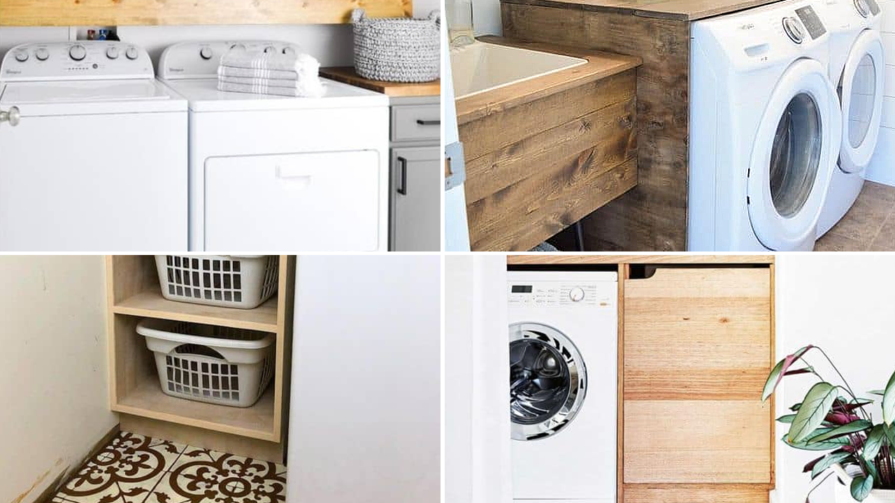 110 Ideas How to Optimize Small Laundry Room and Make It more Stylish via Simphome