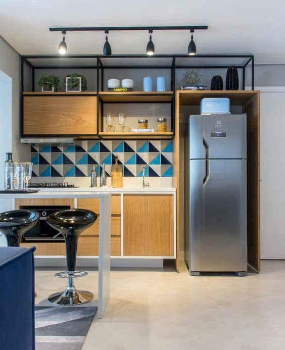 45 Fully integrated kitchen Simphome