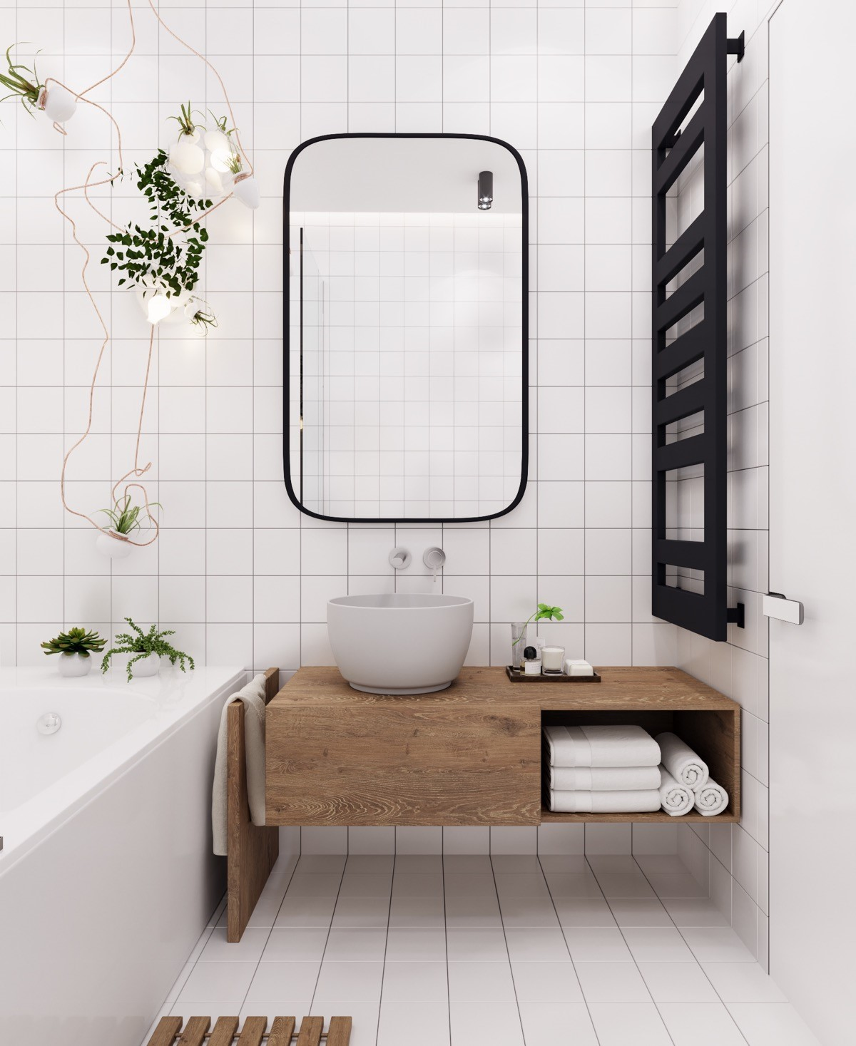 5 rustic modern bathroom vanity Simphome com