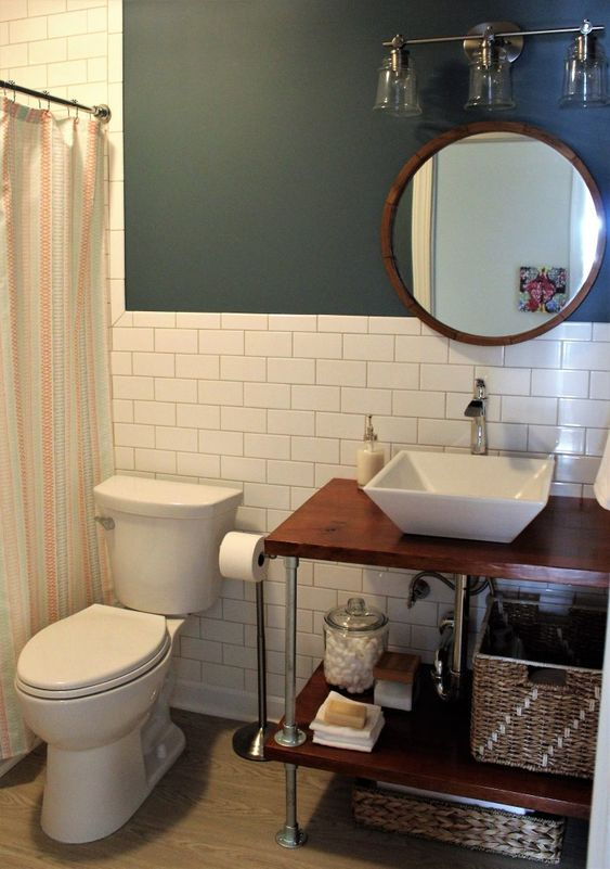 9 Bathroom Vanity with Open Shelves Simphome com