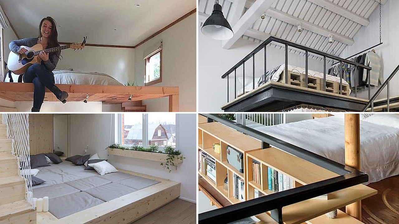100 Bedroom Ideas for Small Area via Simphome