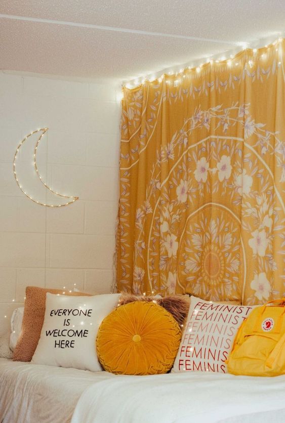 23 Yellow bedroom idea Simphome 2