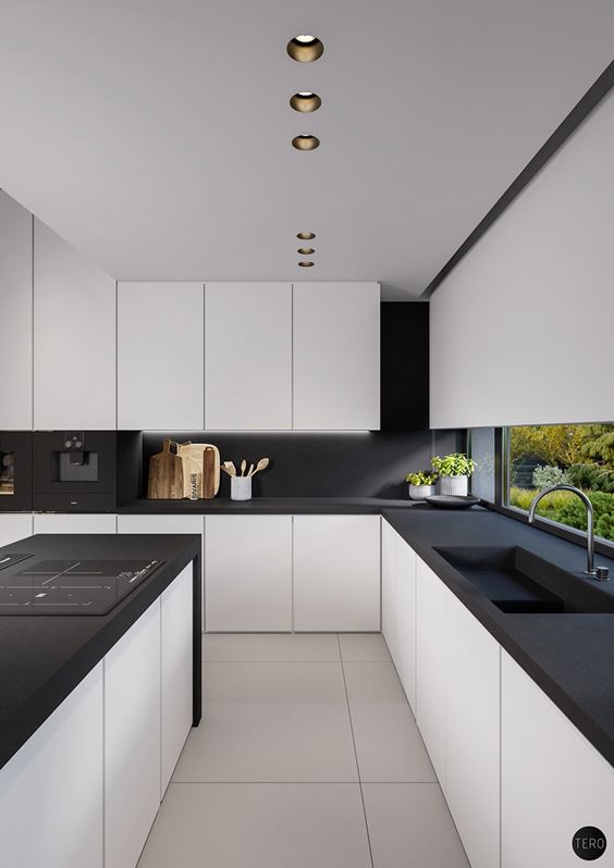 46 3 Three black and white interiors that ooze class via simphome