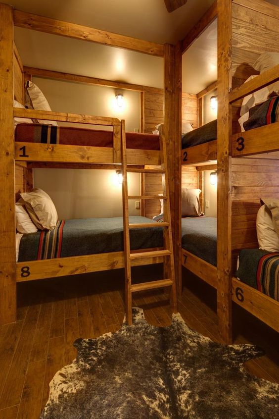 74 Right angle rustic bunks Simphome