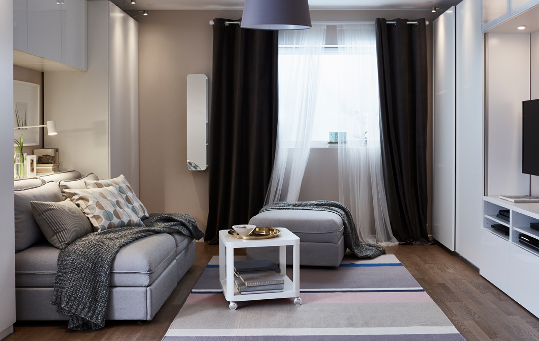 45 Living room and Bedroom Combination via simphome com