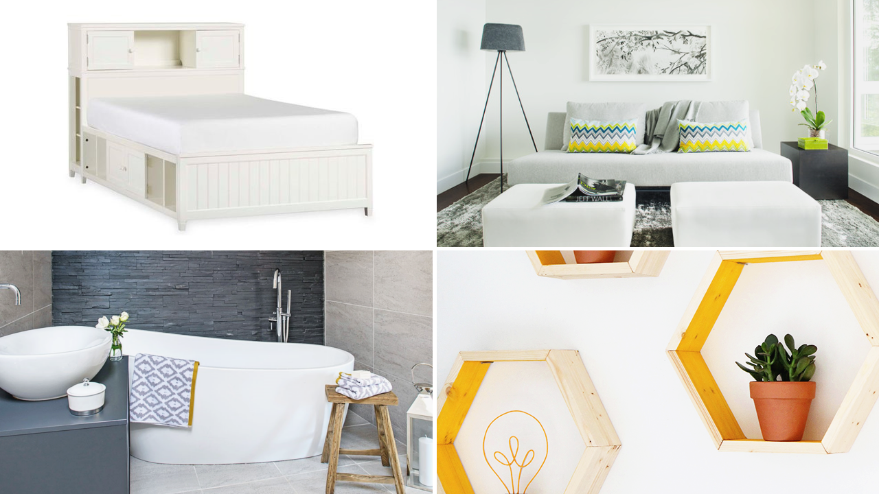 10 Home Decor Furniture Ideas for Anyone Living in A Small Space via simphome featured