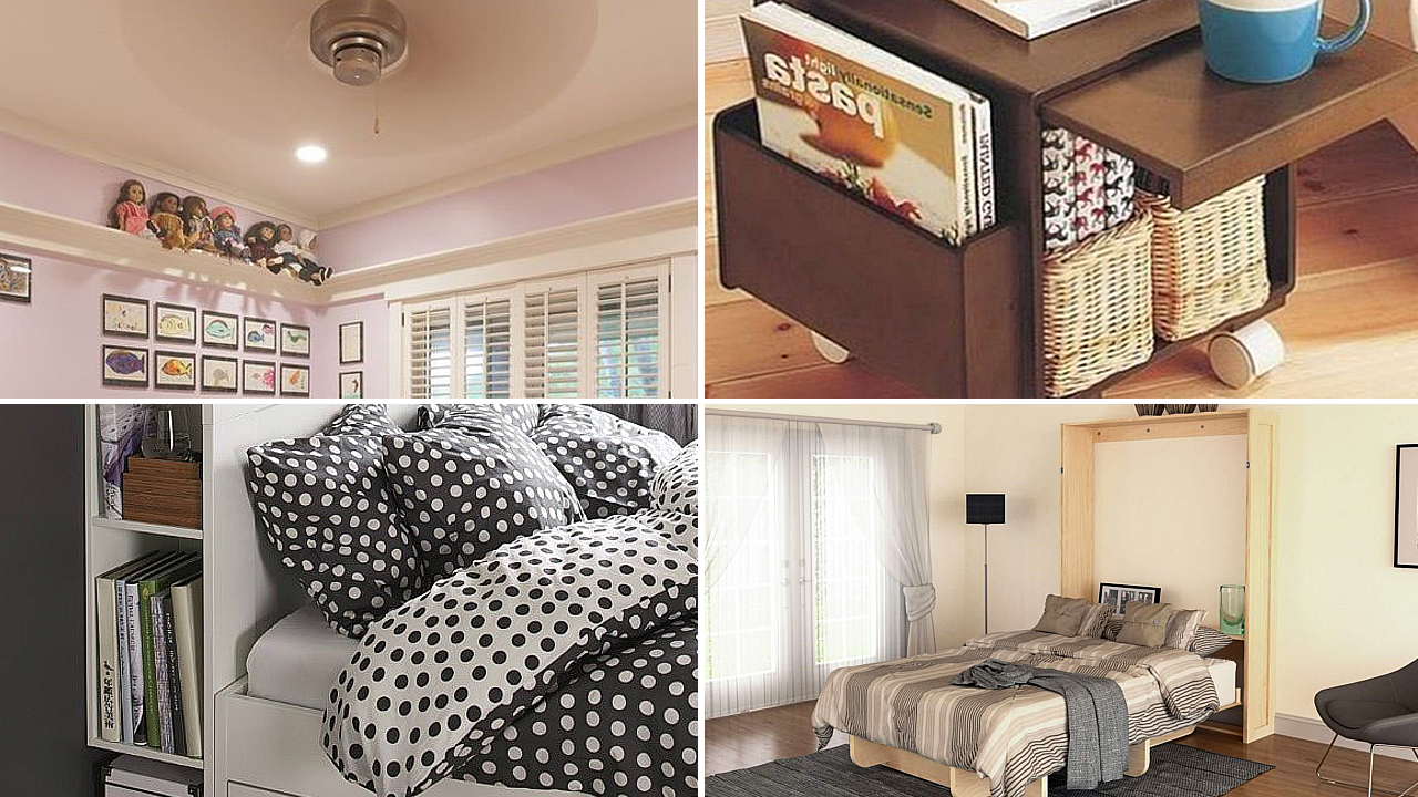 10 Home Makeover Furniture Ideas for Anyone Living in a Small Bedroom via simphome featured