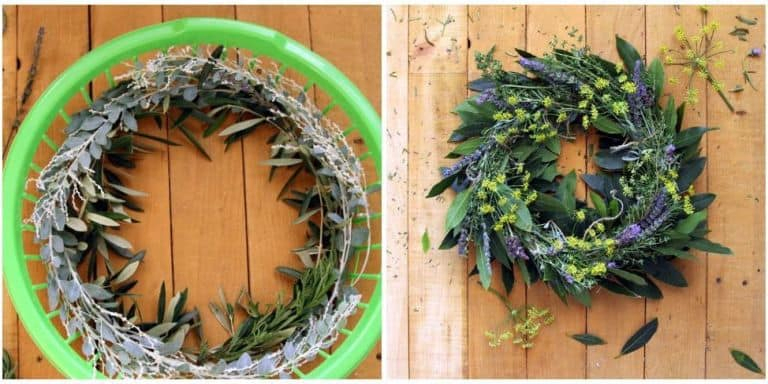 55 DIY Wreath via simphome