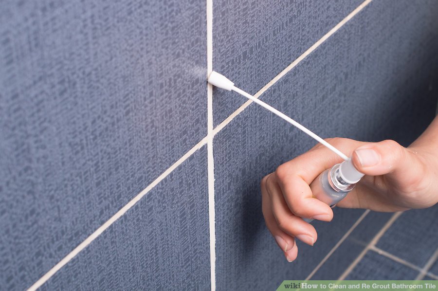 7 Re Grout Your Bathroom Tiles via simphome Step 8