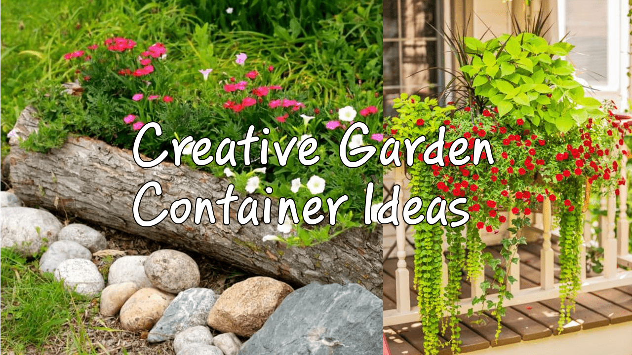 Creative garden container ideas via simphome.png