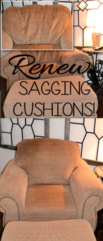 How to Renew Sagging Cushion via simphome com Featured