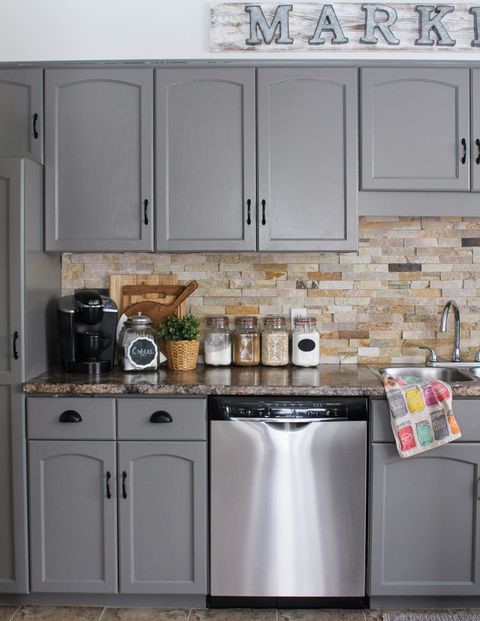 10 Repaint the Cabinets for a Fresher Look via simphome