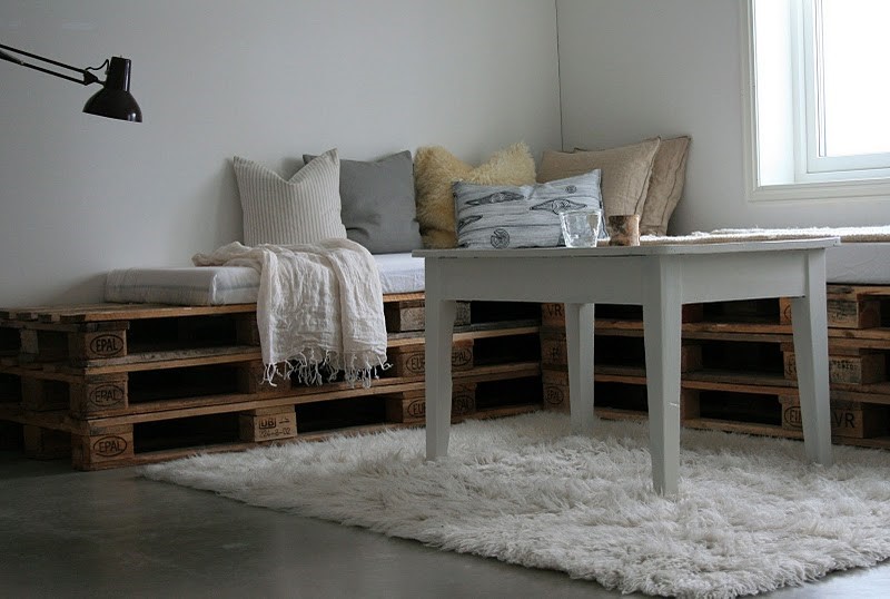 DIY How to make indoor pallet sofa and outdoor via simphome 4