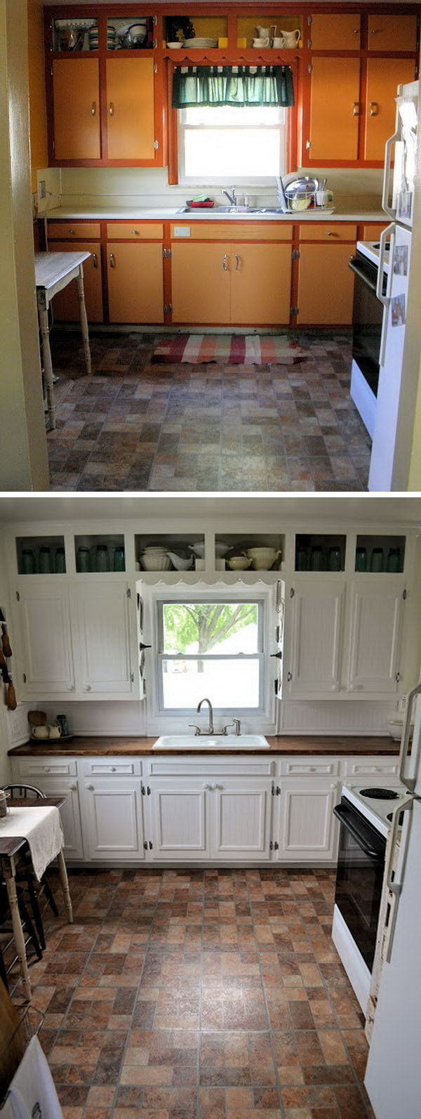 9 Paint kitchen cabinet via simphome