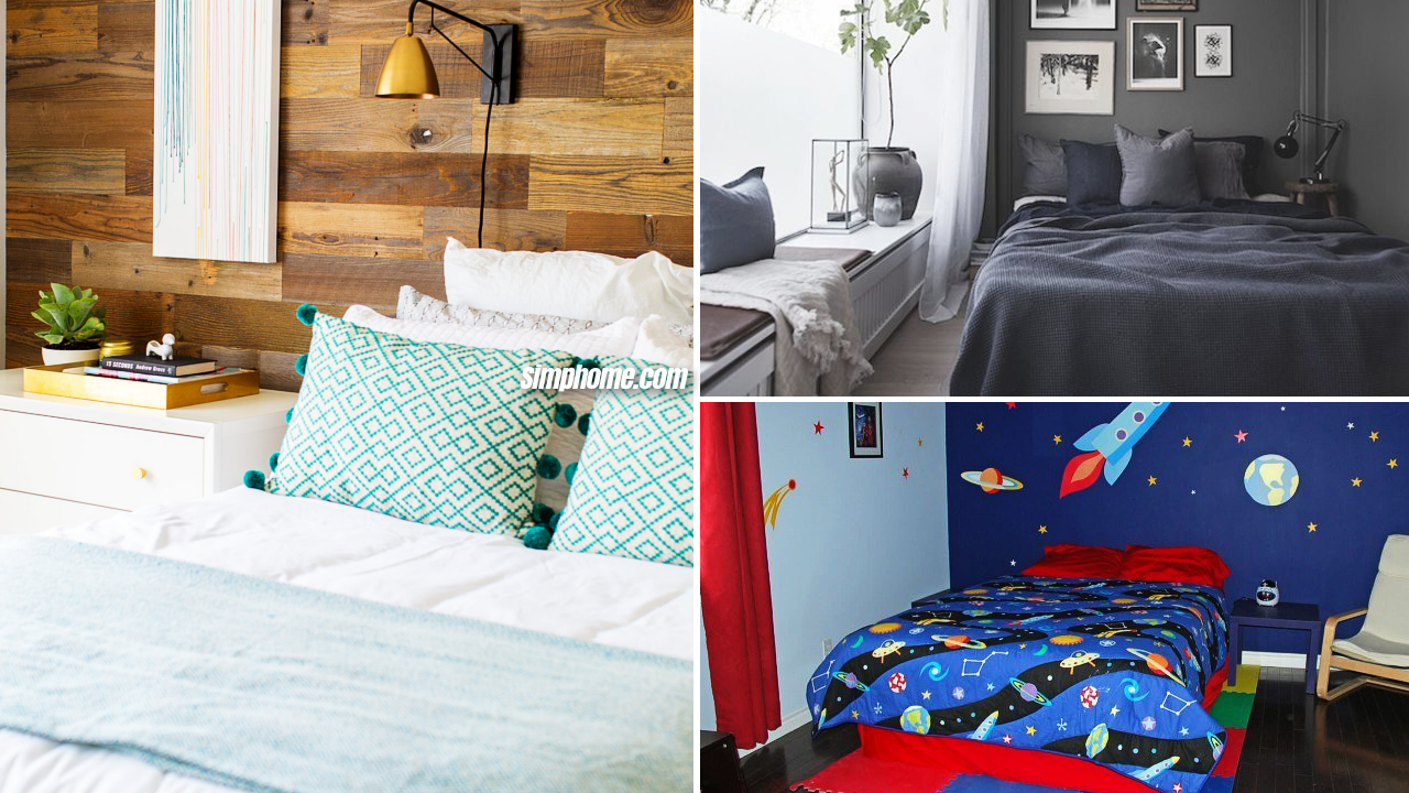 10 Clever Ideas How to Redo a Small Bedroom via Simphome featured