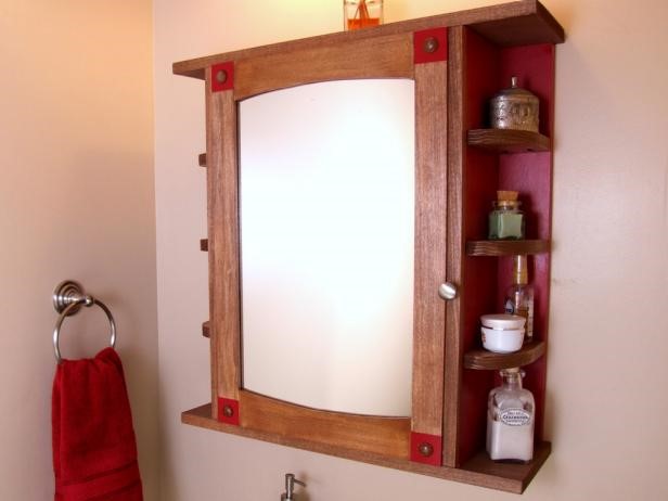 1. DIY Bathroom Medicine Cabinet via Simphome