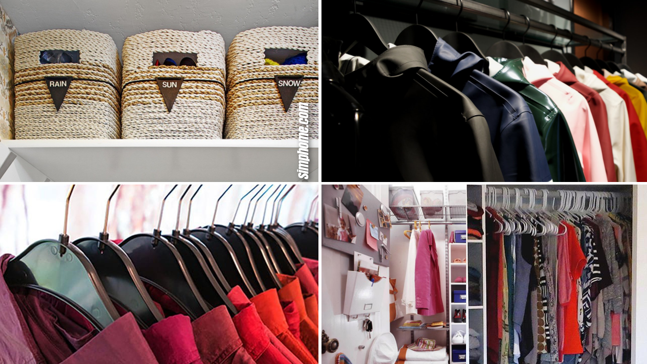 10 declutter messy closet ideas via Simphome.com