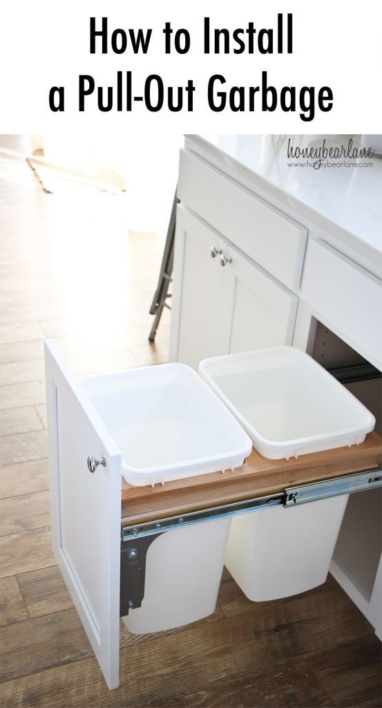 3. Pull Out Garbage Can in a Cabinet via Simphome