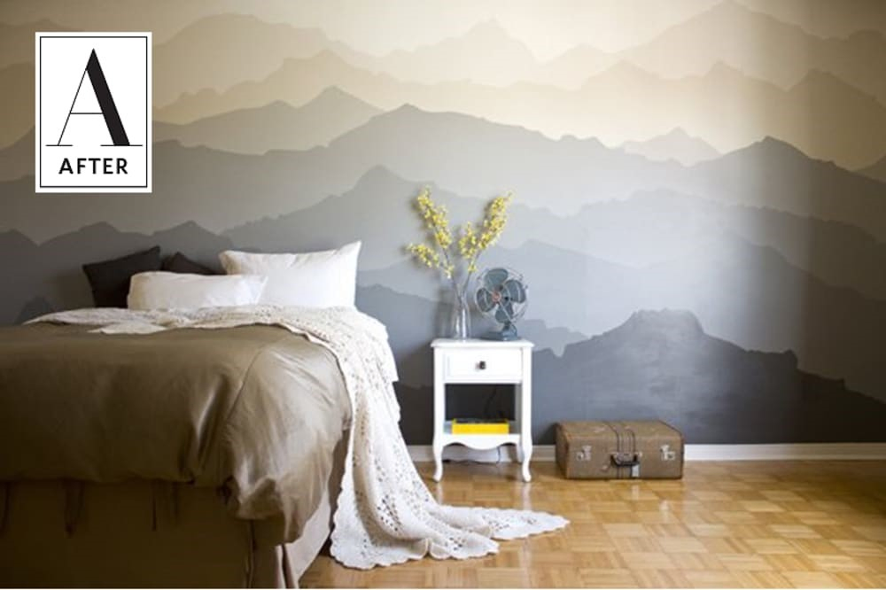 4. Add Mountain Mural via Simphome