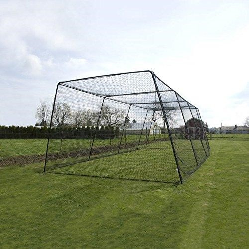 1. SIMPHOME.COM Fortress Trapezoid Baseball Batting Cage