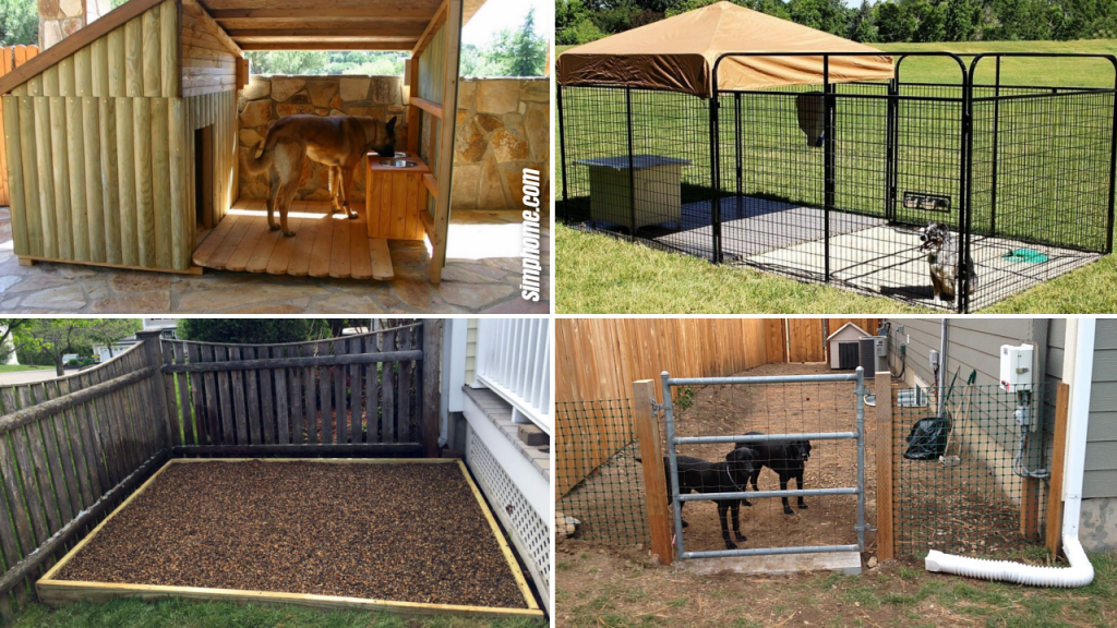 30+ Clever Designs of How to Build Backyard Dog Kennel ...