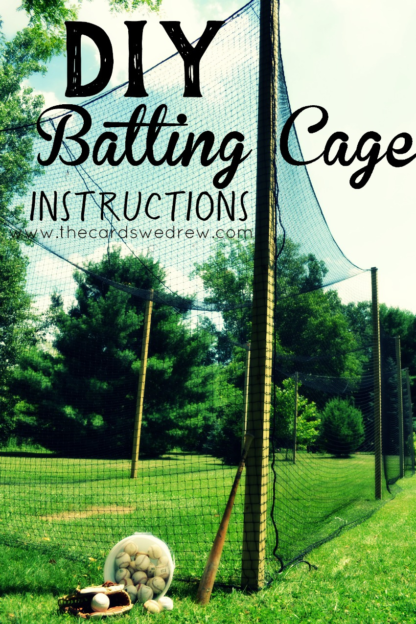 19.how to build a batting cage via SIMPHOME.COM