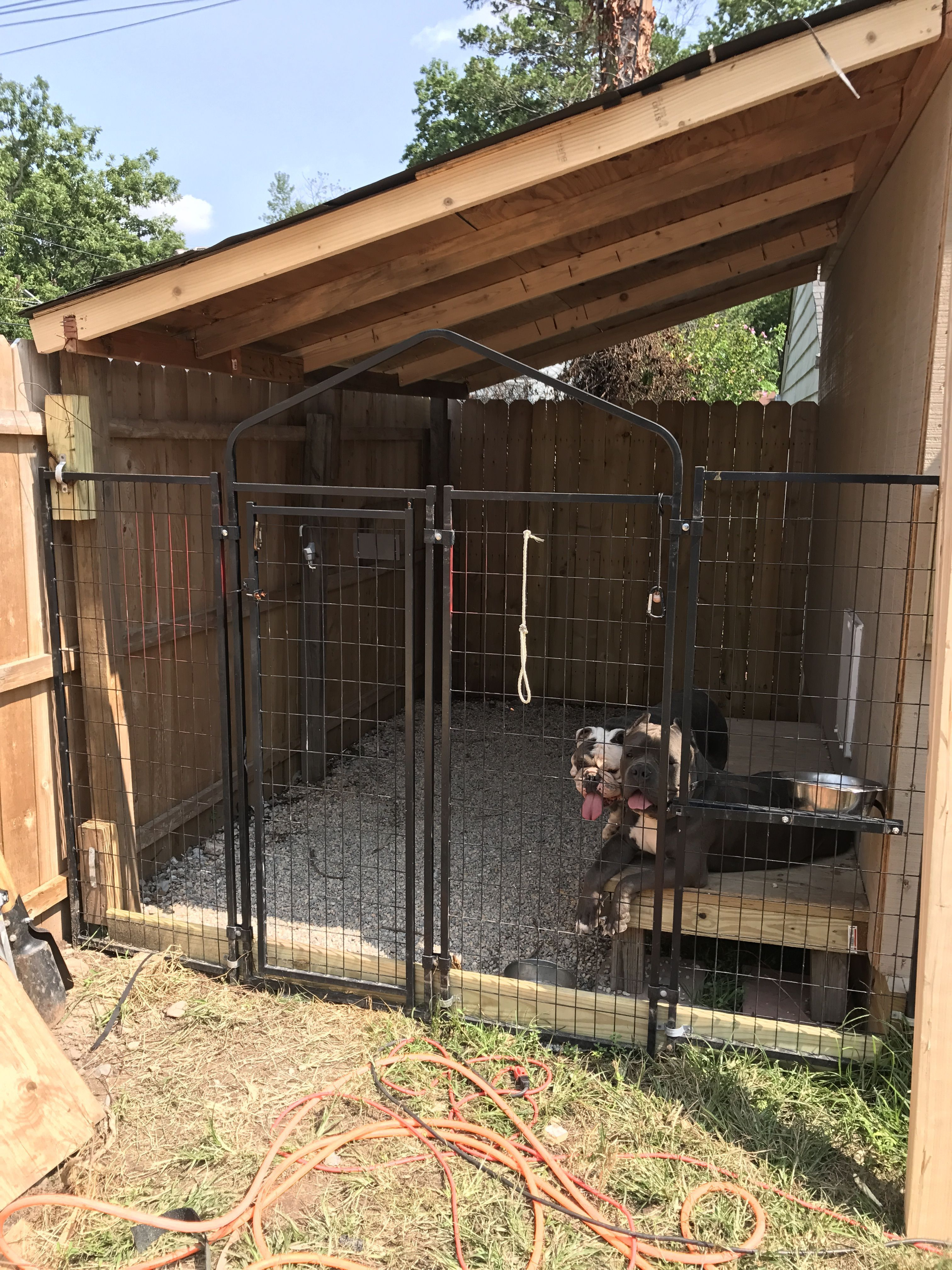 30+ Clever Designs of How to Build Backyard Dog Kennel