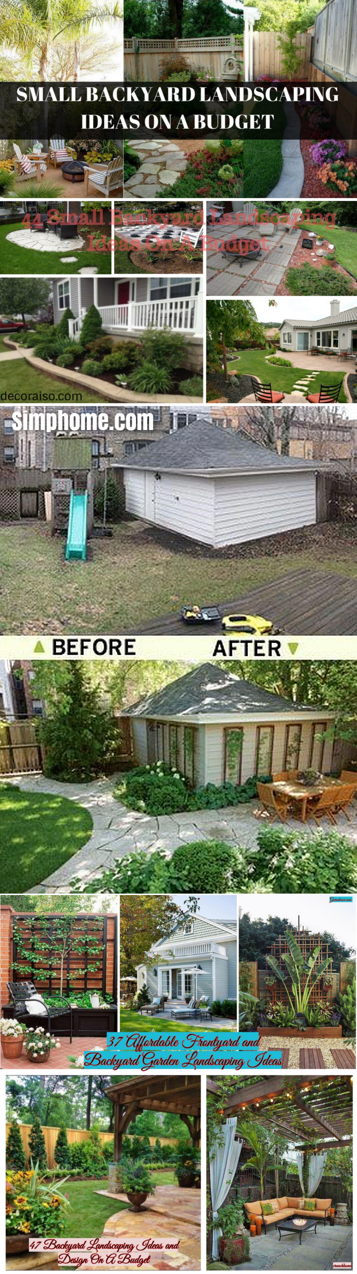 SIMPHOME.COM .11 Genius Tricks of How to Build Small Backyard Landscape Ideas On A Budget.2