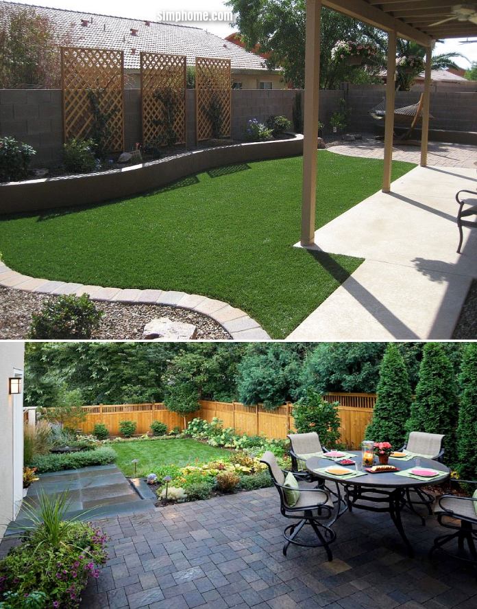 10 Clever Ideas How to Build Small Backyard Landscape - Simphome