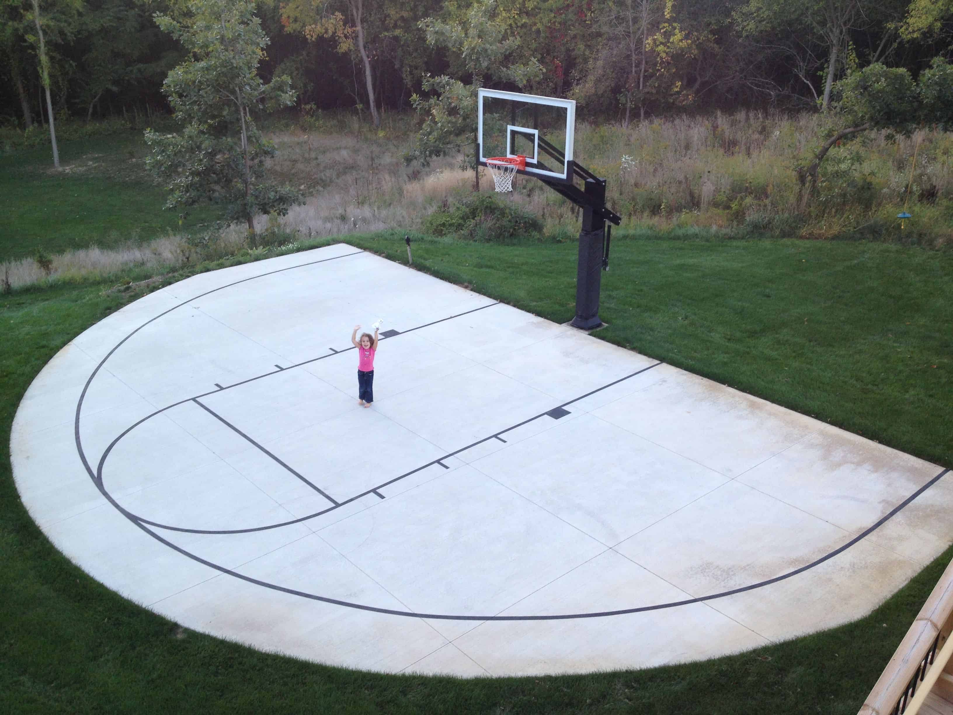 17.SIMPHOME.COM backyard basketball court ideas indoor outdoor courts elizabeth erin